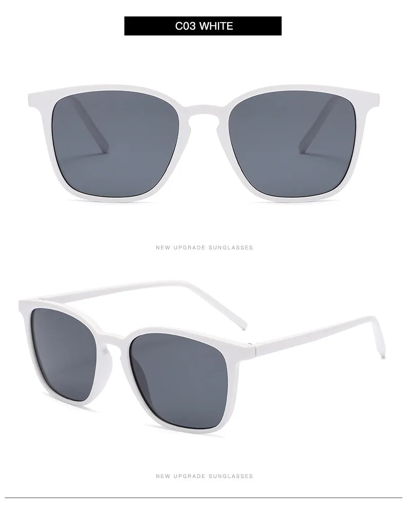 Strong Women Sunglasses Luxury Brand Designer Trend Men Mirror Sun Glasses Retro Female Shades Zonnebril Dames UV400